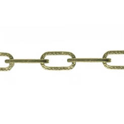 Decorative brass chain - 3 mm, tension 64 kg