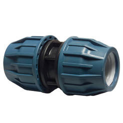 Connector for plumbing systems F25 x 25 mm