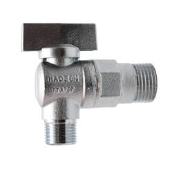 Spherical angle tap 1/2" x 3/8"