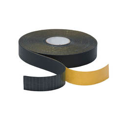 Self-adhesive insulating tape, black 50 x 3 mm, 10 m