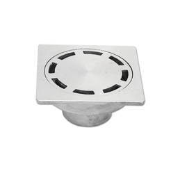 Straight siphon for bathroom Ф50mm square 100 x 100mm 702