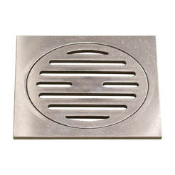 Grid for floor siphon stainless steel 100 x 100 mm square