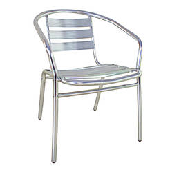 Aluminum chair 54 x 55 x 74 cm