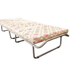 Folding camping bed with canvas 30 x 80 x 90 cm