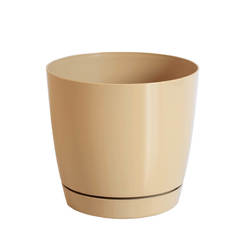 Flowerpot with Coubi base - Ф 280 mm, cocoa