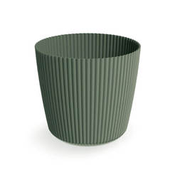 Pot PVC Milly round 0.7l green pine