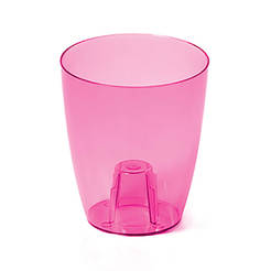 Pot for orchids pot type Coubi - 1.5 liters, pink