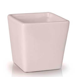 Ceramic flowerpot - 9 x 10 cm, pink