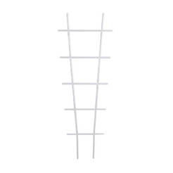 Ladder for climbing plants 16 x 38 cm white