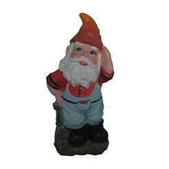 Plaster figurine for the garden - garden dwarf with a shovel 41 cm