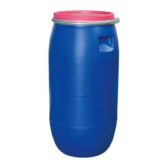 Plastic can with hoop and handles 85 liters