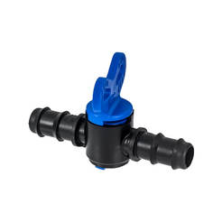 Faucet for round hose for drip irrigation f16mm - 1pc.