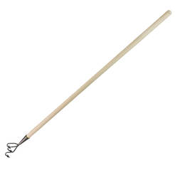 Trident for soil aeration with wooden handle 1200 mm ECONOMY