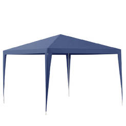 Garden tent - 3 x 3 m, dark blue, pop-up