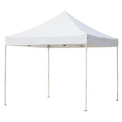 Garden tent - 3 x 3 m, white, pop-up