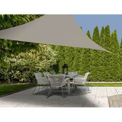 Garden canopy triangular 3x3x3m beige