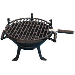 Cast iron barbecue BQ 024 - 30 cm, grill