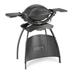 Electric barbecue Q1400 Dark Gray - with stand