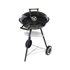 Barbecue on wheels round Ф42 cm, height 72 cm chrome grille MG913