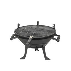 Cast iron barbecue 30 cm, height 22 cm