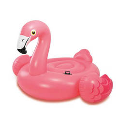 Inflatable pink flamingo - 142 x 137 x 97 cm