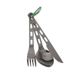 Set of cutlery for camping - 3 pieces