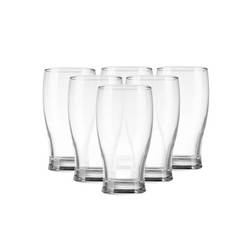 Set of beer glasses 380ml Belek - 6 pieces