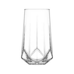 Set of glasses for water and soft drink, tall 460ml 6 pieces Valeria
