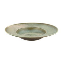 Pasta plate, porcelain 28 cm, gray-green Ivy ZA0025-11-IY