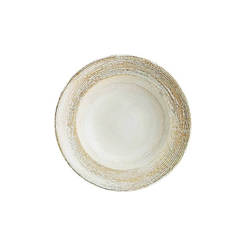 Deep dining plate, porcelain 27 cm 450 ml, beige Patera Gourmet