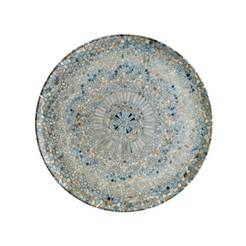 Shallow dining plate, porcelain 27 cm Luca Mosaic