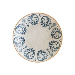 Shallow dining plate, porcelain 21 cm Viento