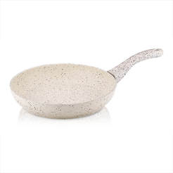 Pan with granite coating f28 cm cream Granite