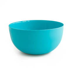 Plastic bowl for mixing products 4l, round ф24.5cm, colored