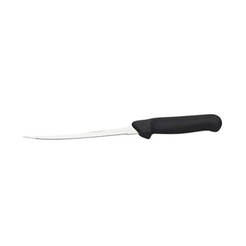 Kitchen knife for tomatoes 23 cm black handle Nirosta