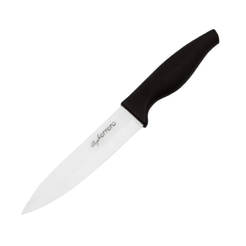 Универсальный керамический нож 10 см черный