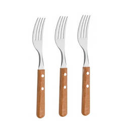 Fork Dynamic - 3 pcs., With wooden handle