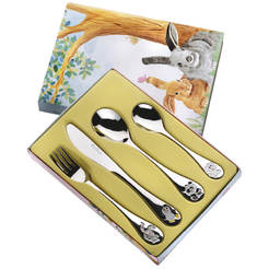 Baby cutlery set 4 pieces stainless steel Baby