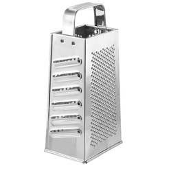 Kitchen grater four-sided 23 cm metal