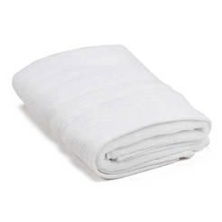 Банное полотенце Hydropile, белое, 100% хлопок, 70 x 140 см, 450 г / м2