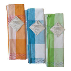 Кухонное полотенце 100% хлопок, ручное плетение, 45 x 70 см, разноцветное