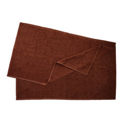 Riton towel - 30 x 50 cm, 400 g / sq m, 100% cotton, brown