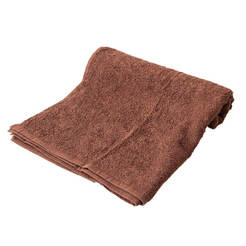 Bath towel, towel 45 x 80 cm, 100% cotton, 400 g / m2, brown Rhyton