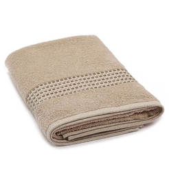 Bath towel 70 x 140 cm 100% cotton 460 g / sq.m. Beige Classes