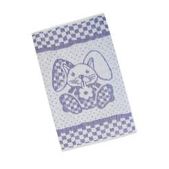 Children's towel Bunny - 30 x 50 cm, 400 g / sq m, gray