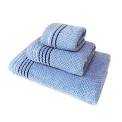 Towel 30 x 50 cm, 100% micro-cotton, blue