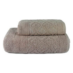 Towel Lima - 70 x 140 cm, 100% cotton, mocha