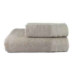 Towel Riga - 50 x 90 cm, 100% cotton, mocha