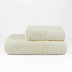 Хавлиена кърпа Рига - 70 х 140см, 100% памук, крем