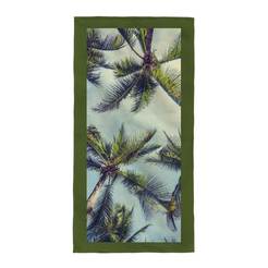 Beach towel 76 x 152 cm Palms print